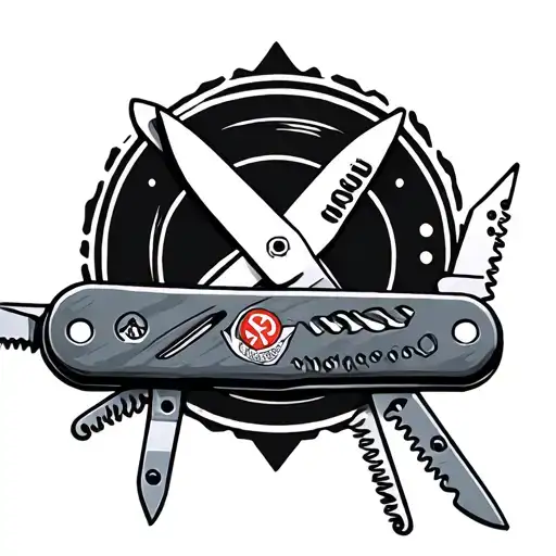 Swiss Army Knife Surrounded