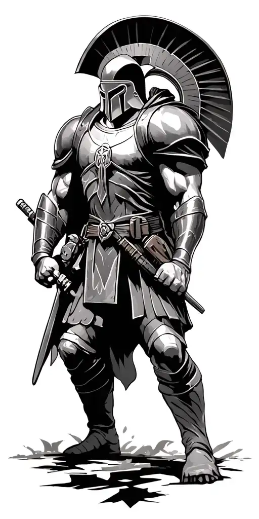 Spartan Soldier Fight Scene