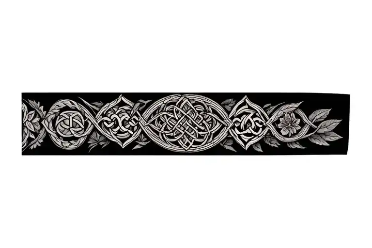 Celtic Forest Arm Sleeve