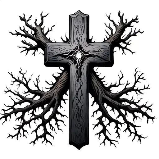 Cross With Roots