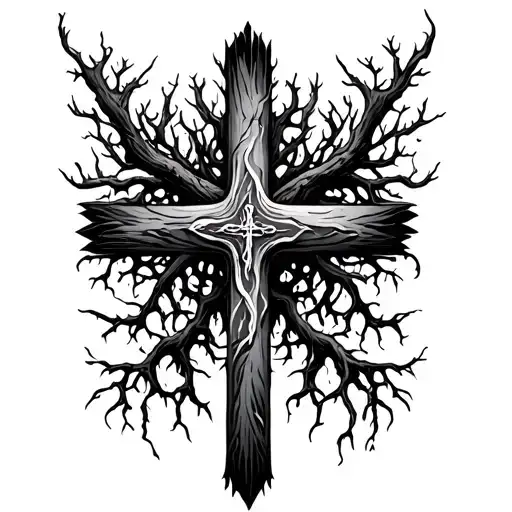 Cross With Roots