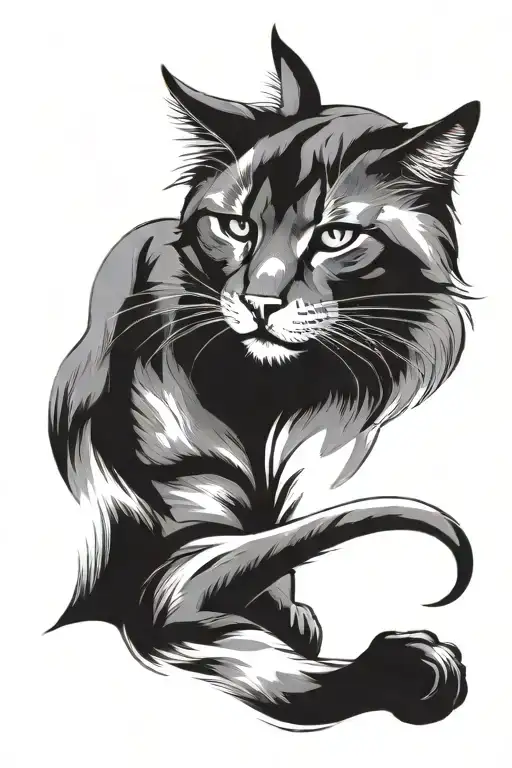 Cat Stretching Forearm