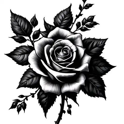 Vines And Roses Intertwined