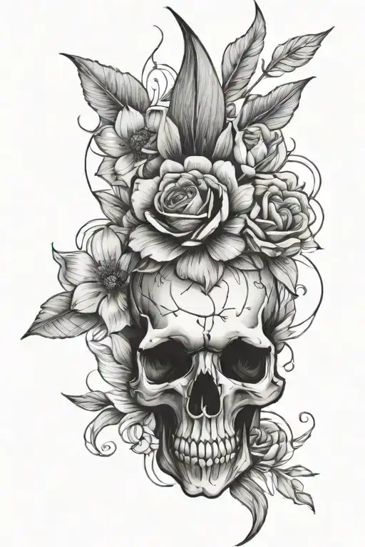 Animalskull Flowers