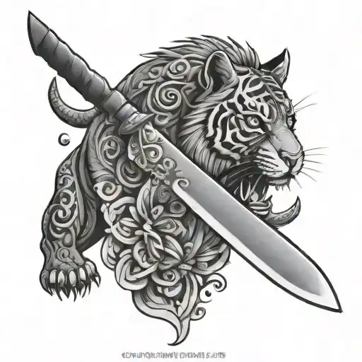 Benko And Knife