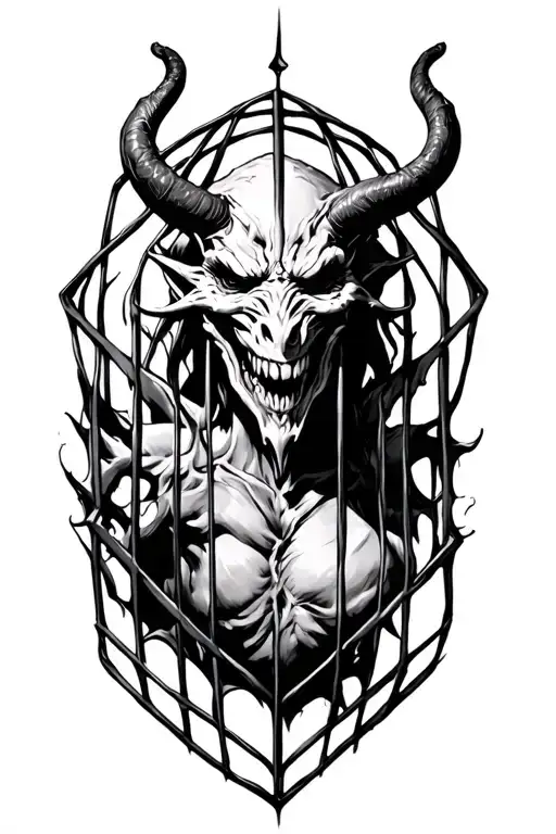 Caged Demon