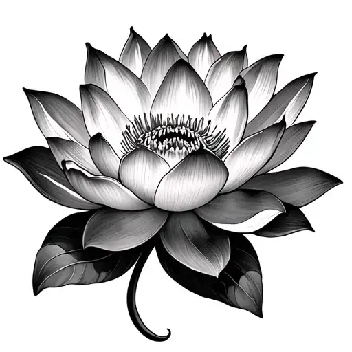 Blooming Lotus Flower