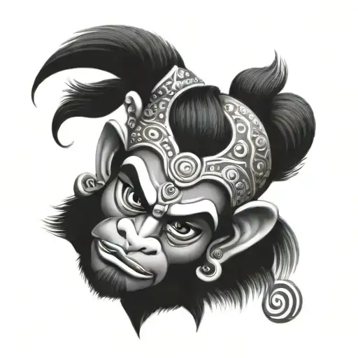 Hanuman Face