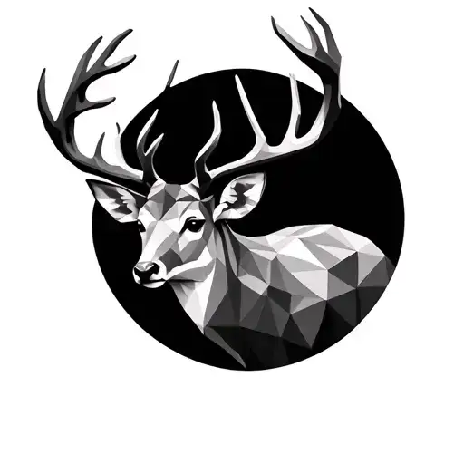 Geometric Deer