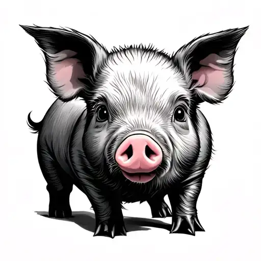 Cute Pig