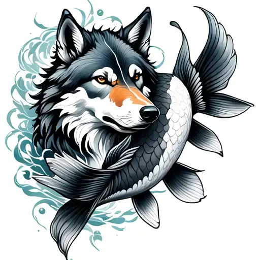 Koi And Wolf