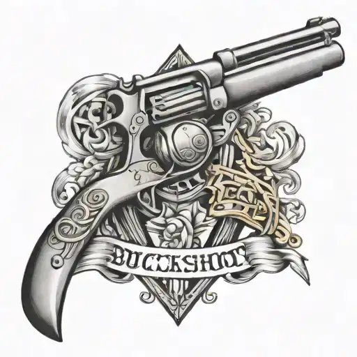 Buckshot With Crossing Shotguns