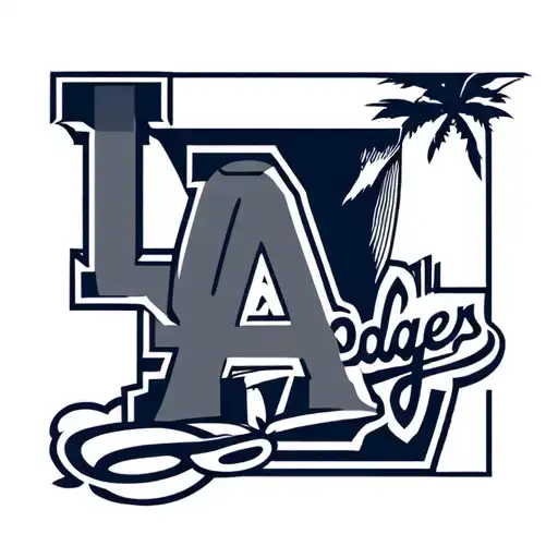 1994 Los Angeles Earthquake La Dodgers Insignia