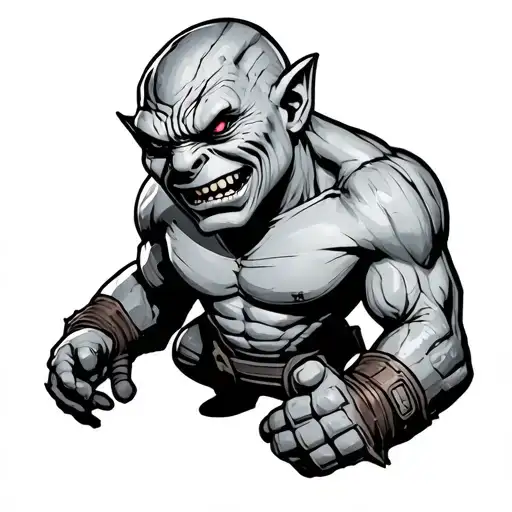 Drax Von Marvel Characters Chibi Stil