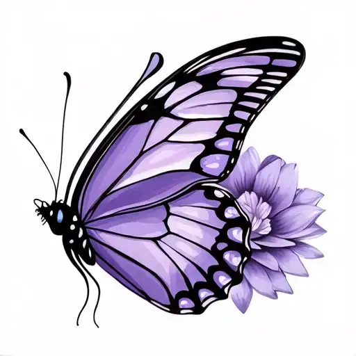 Purple Butterfly