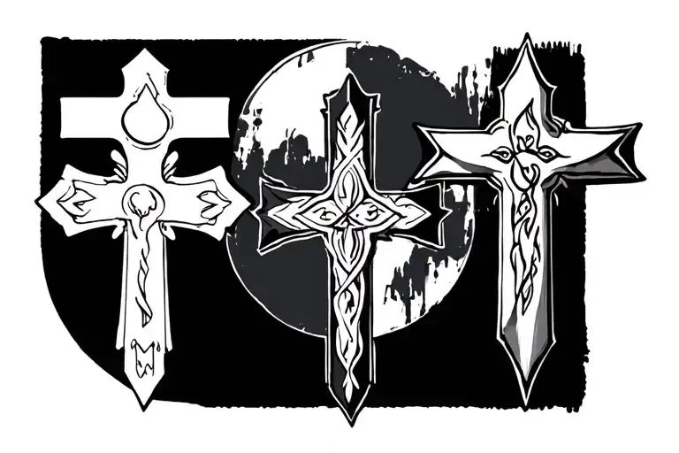 Three Crosses