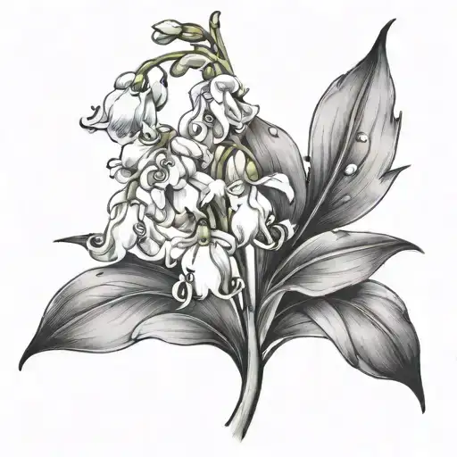 Lilly Of Valley With Names