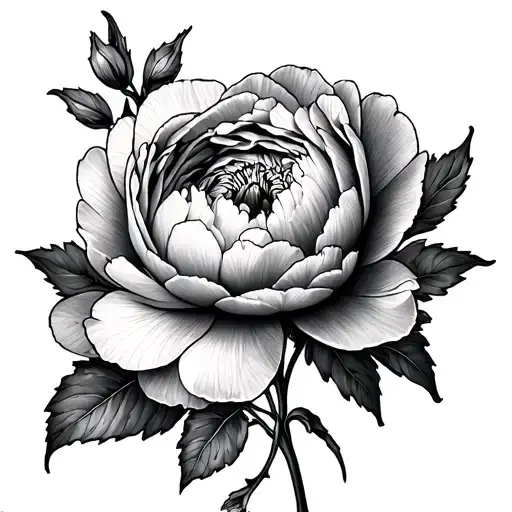 Peony And Lysis With Small Details