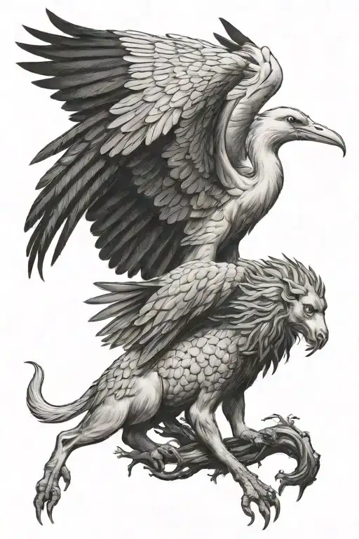 The Stork Carries The Baby Lion