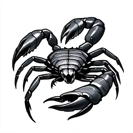 Scorpion Roman Numeral 10