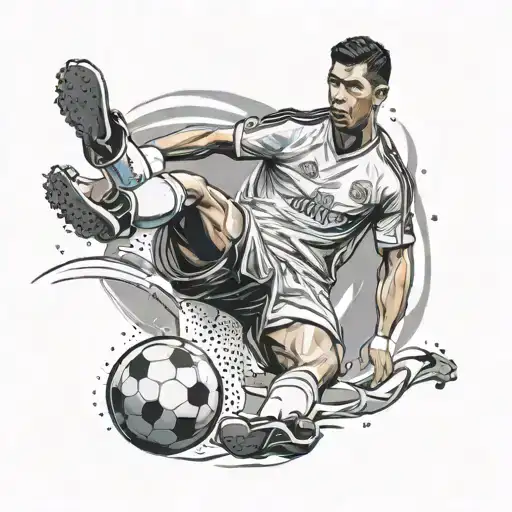 Ronaldo Kicking