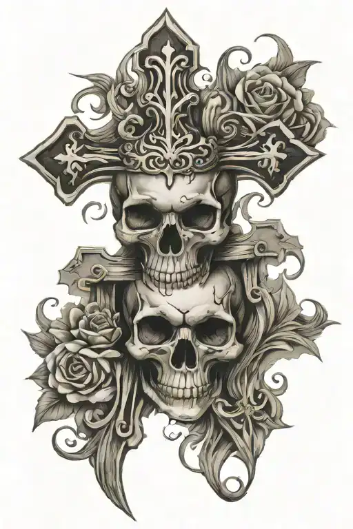 Skull And Cross