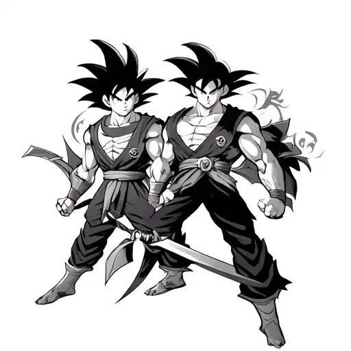 Goku And Knights Of The Sodiac