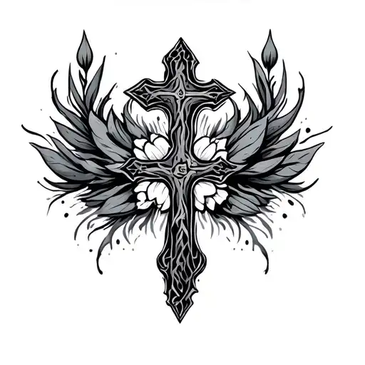 Serenity Courage Wisdom Cross