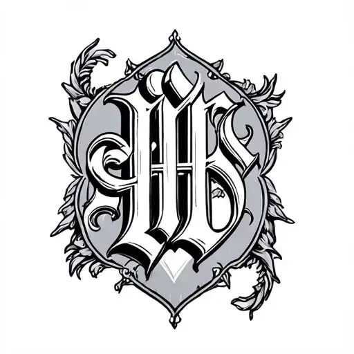 Chrystal Old English Letters