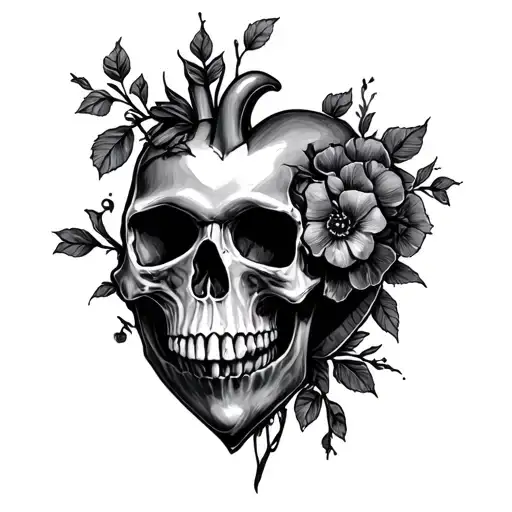 Skull Heart