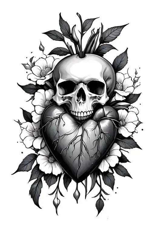 Skull Heart