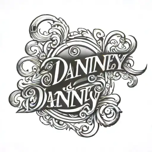 Danny Name Written