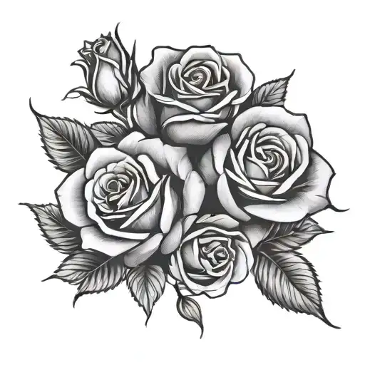 Roses Blooming