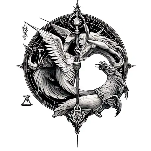 Libra And Sagittarius Combined