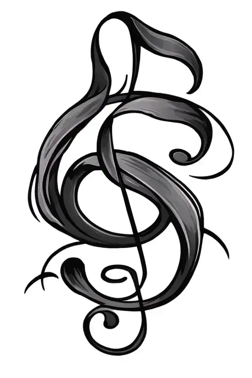 Scrolls With Musical Notes