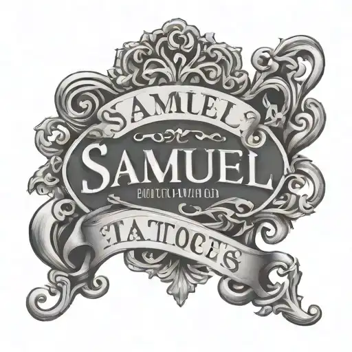 Logo Merged Name Samuel