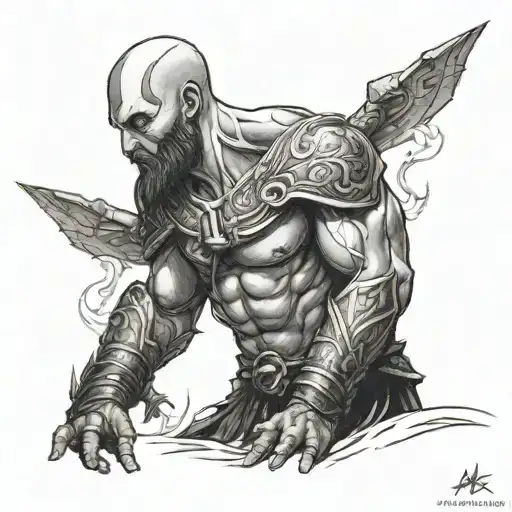 Kratos Of God Of War Pineaple Throne
