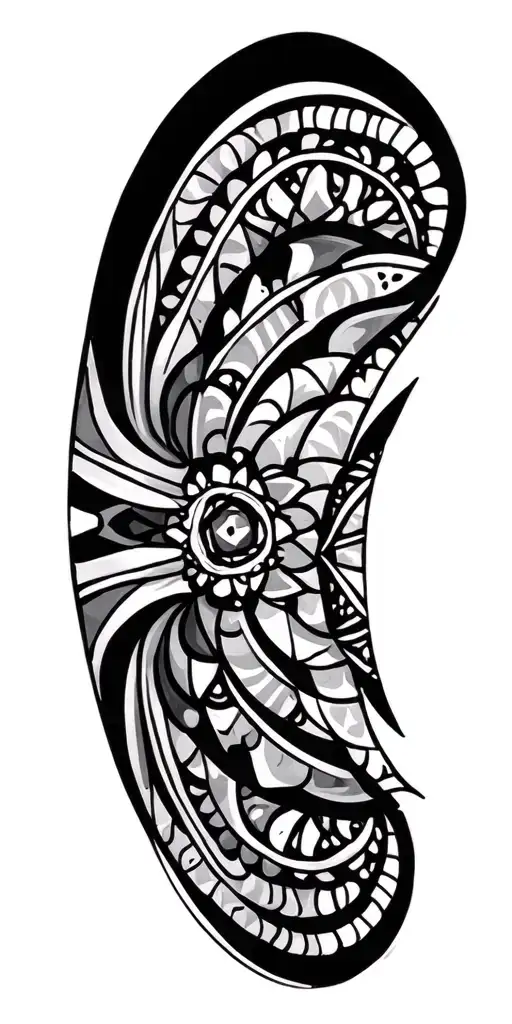 Mandala And Geometric Shapes