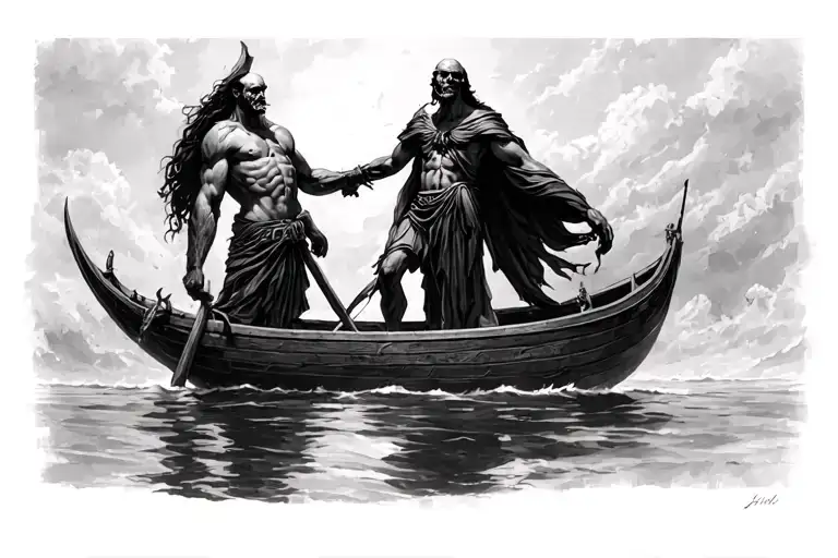 Charon Boatman From Hades Greek God