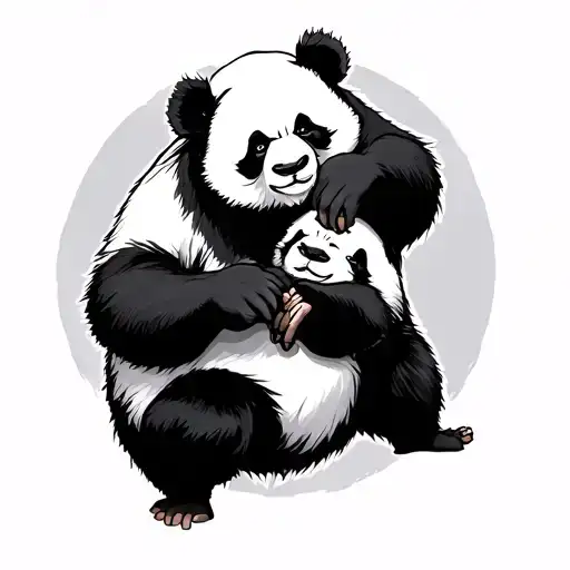 3 Panda Fighting