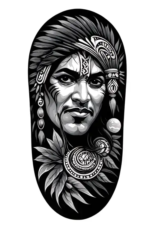 Polynesian Band With Space