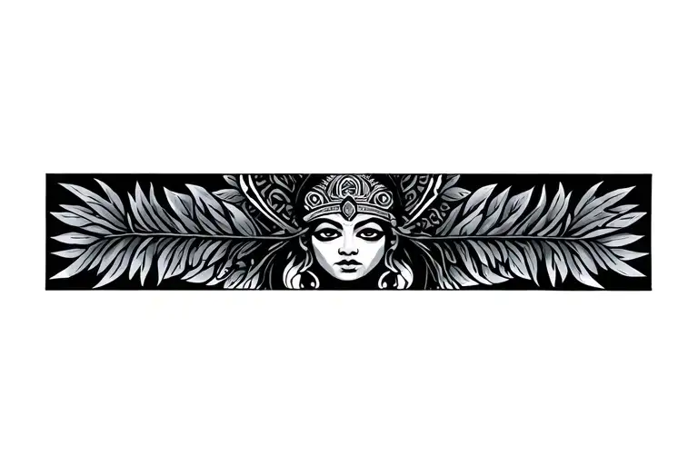 Polynesian Band With Space