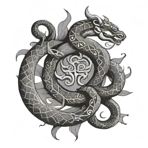 Shiva Snake Aquarius Zodiac Sign