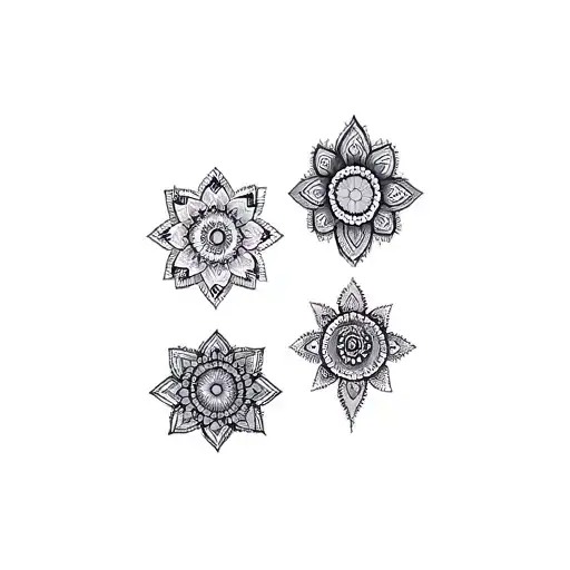 Coverup Mini Mandalas