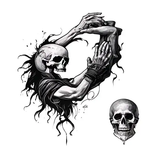 Fight Between Life And Death