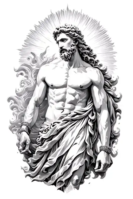 Poseidon And Zeus God