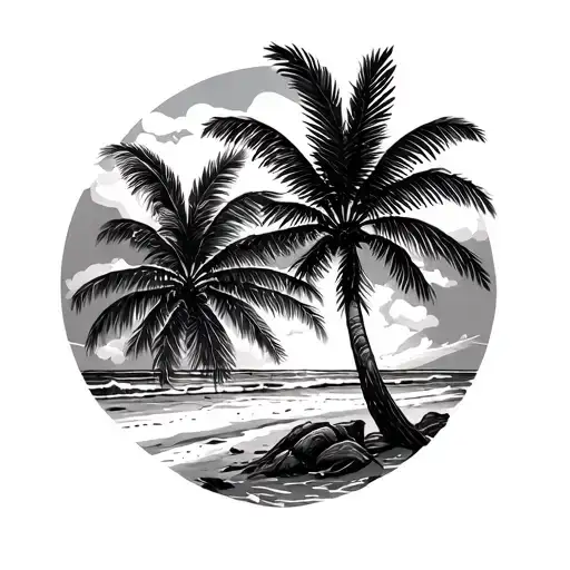 Beach Lifestyke Higjckass Cool Diamond Palm Palm Trees