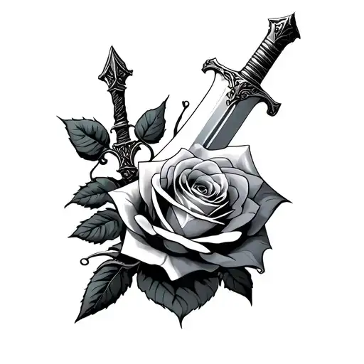 Sword And Rose