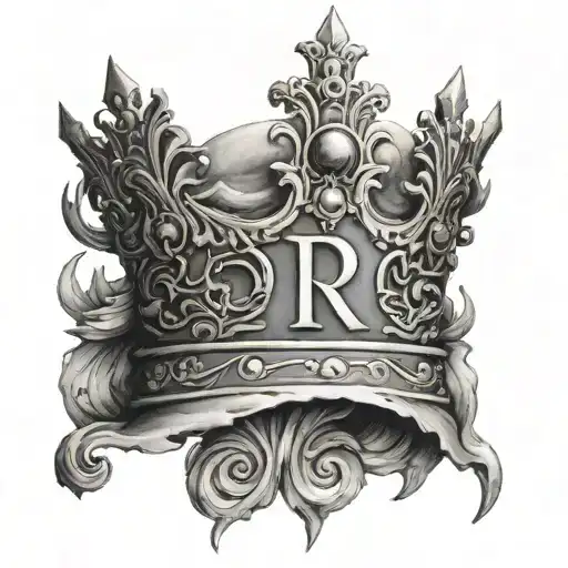 Celestial Crown With The Letter R In The Palisades