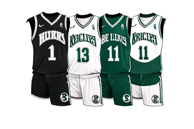 Create A Thigh Tattoo With Four Basketball Jerseys From Kevin Love